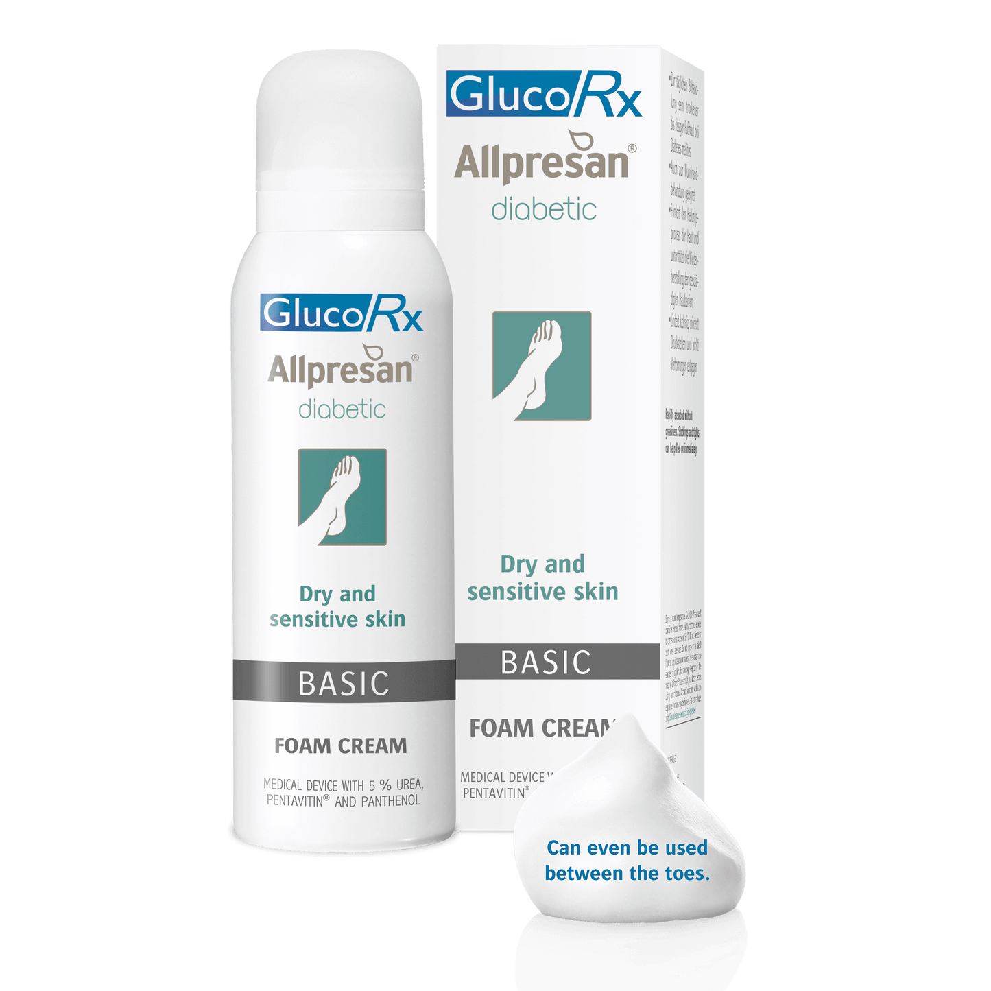 Allpresan Basic Diabetic Foot Foam Cream – Basic Care for Diabetic Feet